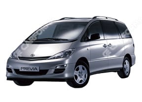 EVA коврики на Toyota Previa (XR30, XR40) 2000 - 2007