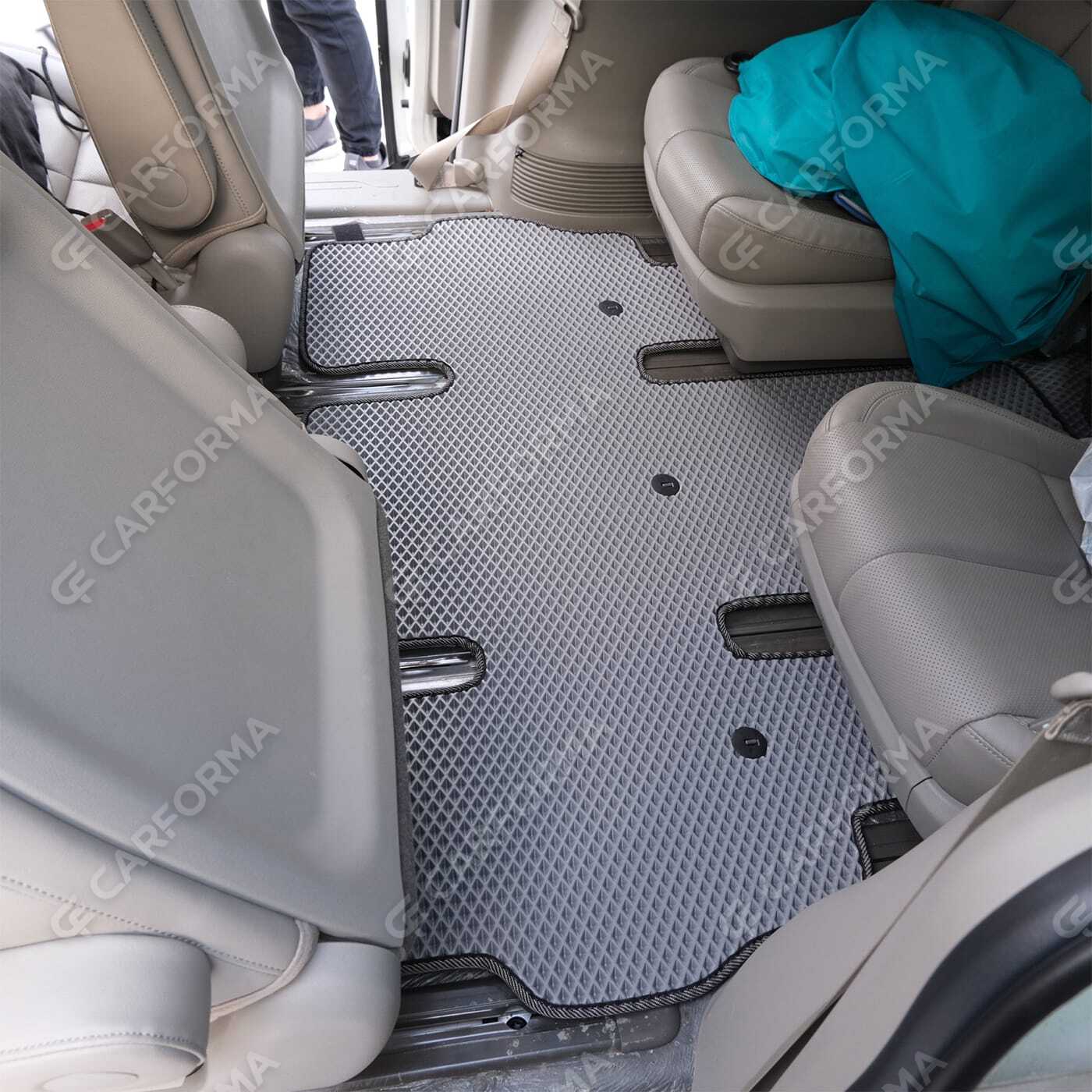 EVA коврики на KIA Carnival III 9 мест и 11 мест 2014&nbsp;-&nbsp;2021 в Волгограде