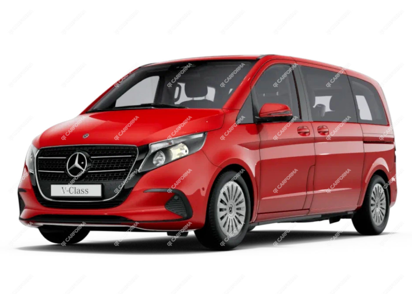 Ворсовые коврики на Mercedes V-класс (W447) 2014 - 2025