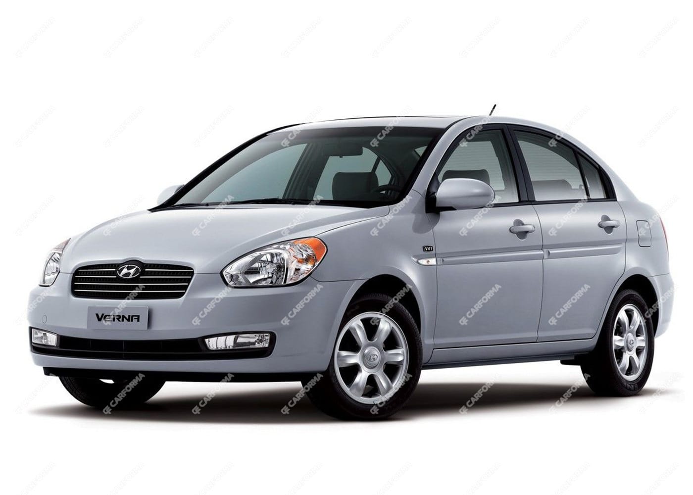 Ворсовые коврики на Hyundai Verna 2005 - 2010