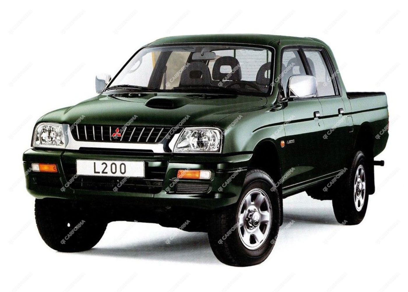 Ворсовые коврики на Mitsubishi L200 III 1996 - 2006