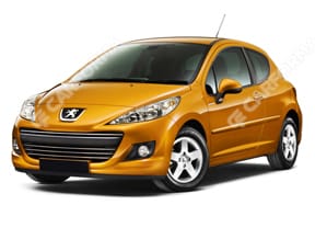 EVA коврики на Peugeot 207 2006 - 2012