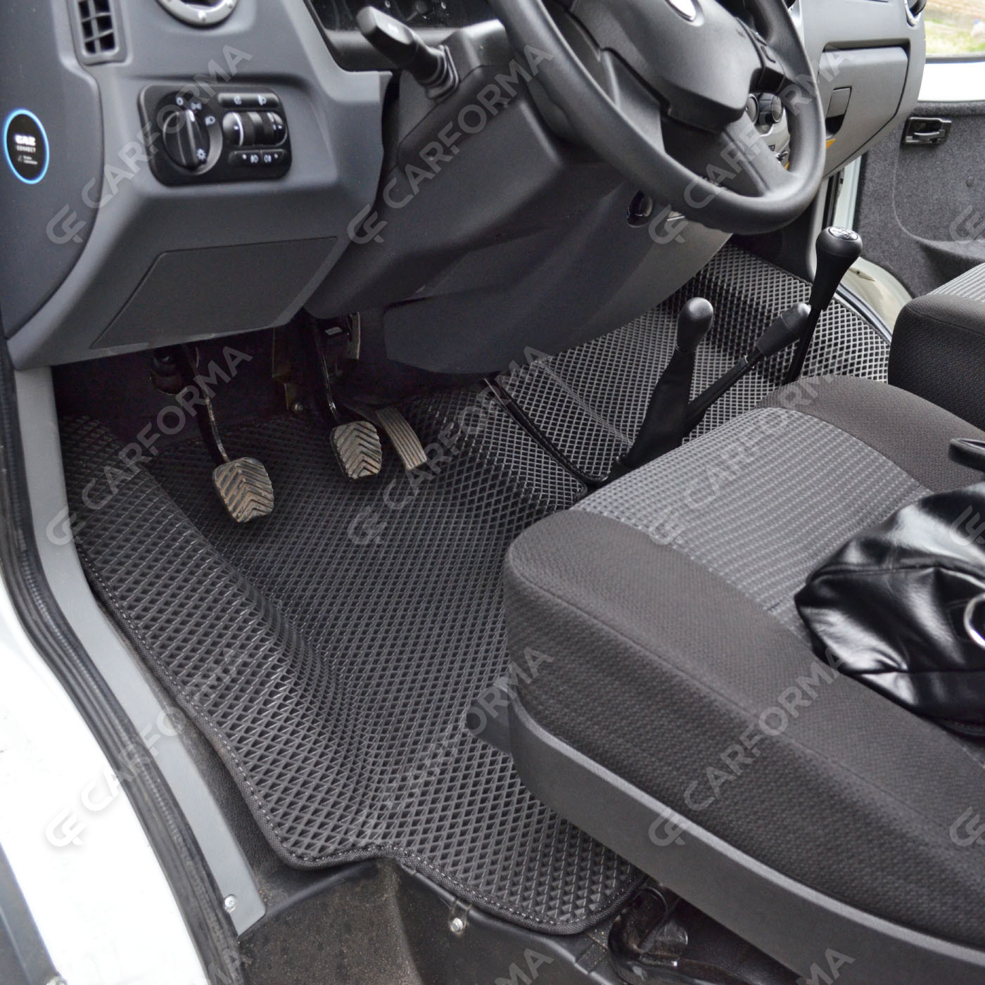 Ворсовые коврики на ГАЗ Соболь Комби грузопассажирский 1998&nbsp;-&nbsp;2026 в Волгограде