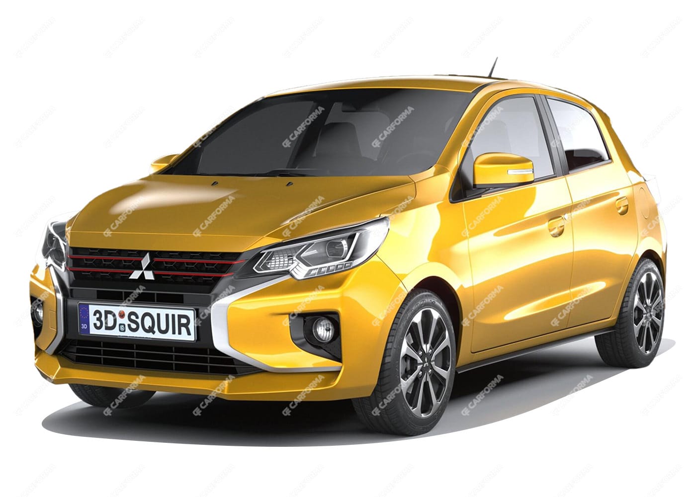 EVA коврики на Mitsubishi Mirage VI 2012 - 2025