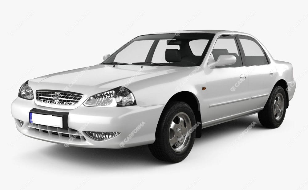 Ворсовые коврики на KIA Clarus 1996 - 2003