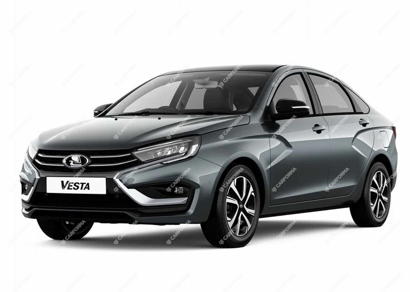 Ворсовые коврики на Lada (ВАЗ) Vesta рестайлинг 2022 - 2025