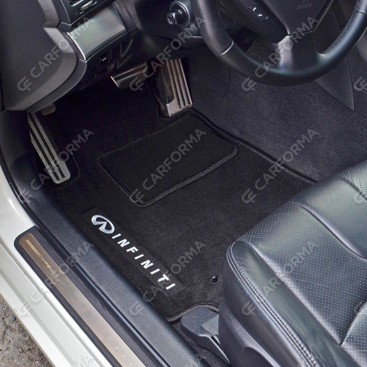 Ворсовые коврики на Infiniti Q60 I 2013&nbsp;-&nbsp;2016 в Волгограде