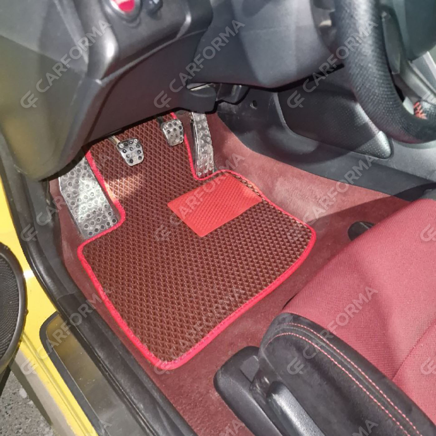 Ворсовые коврики на Honda Civic VIII 3d 2006&nbsp;-&nbsp;2011 в Волгограде