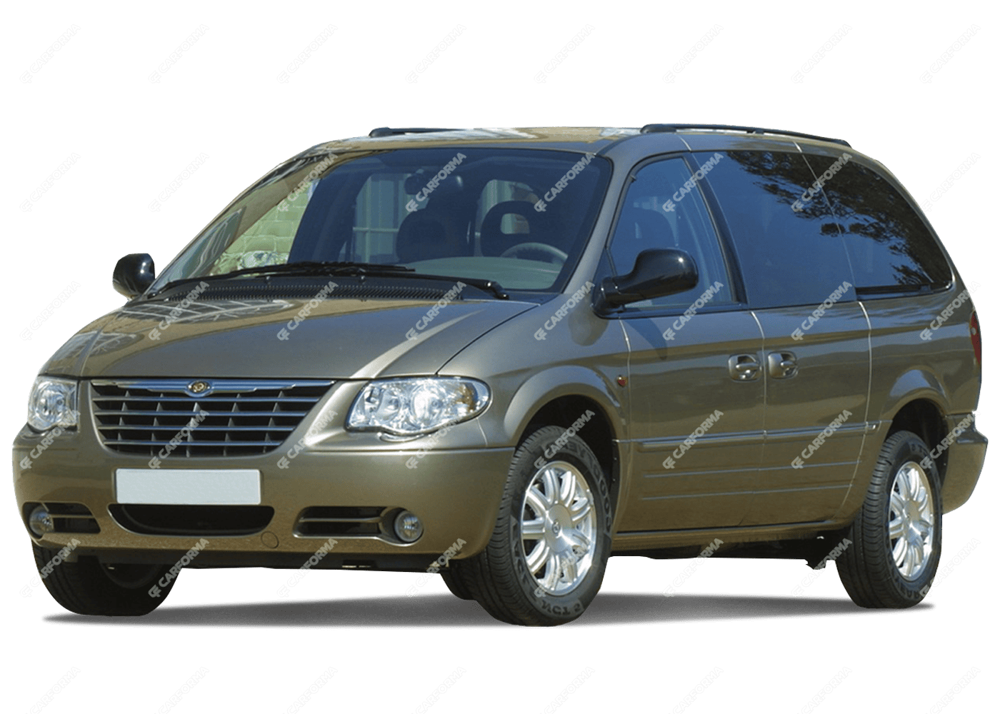 Ворсовые коврики на Chrysler Town and Country IV длинная база 2000 - 2007