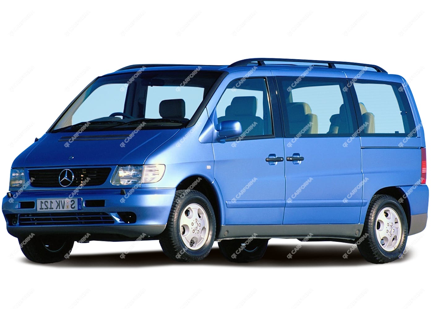Ворсовые коврики на Mercedes Vito (W638) 1996 - 2003