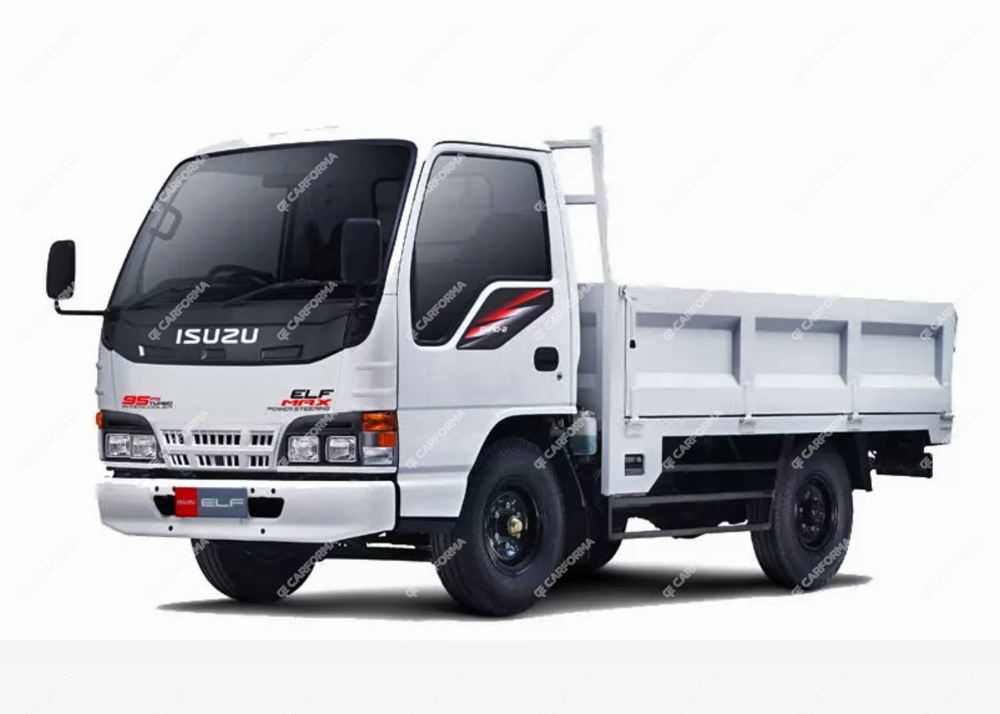 Ворсовые коврики на Isuzu ELF V узкая кабина 1993 - 2025