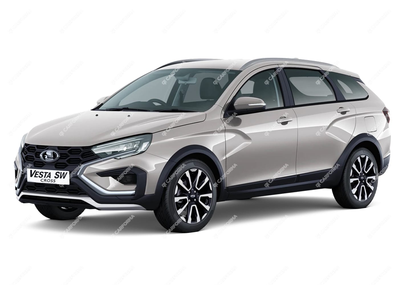 Ворсовые коврики на Lada (ВАЗ) Vesta рестайлинг 2022 - 2025