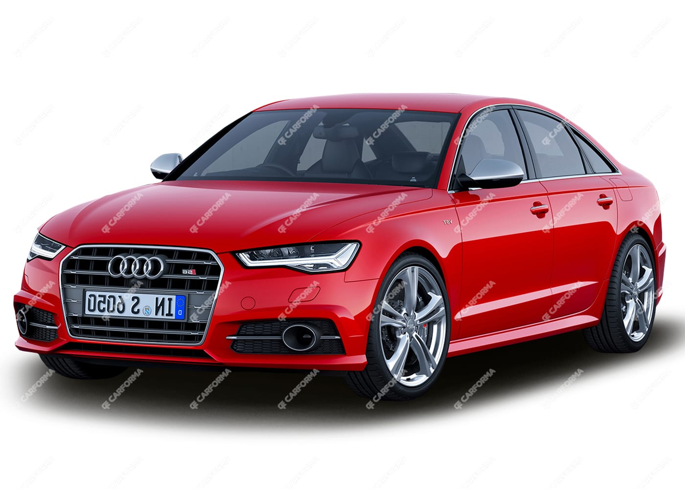 Ворсовые коврики на Audi S6 (C7) 2012 - 2018