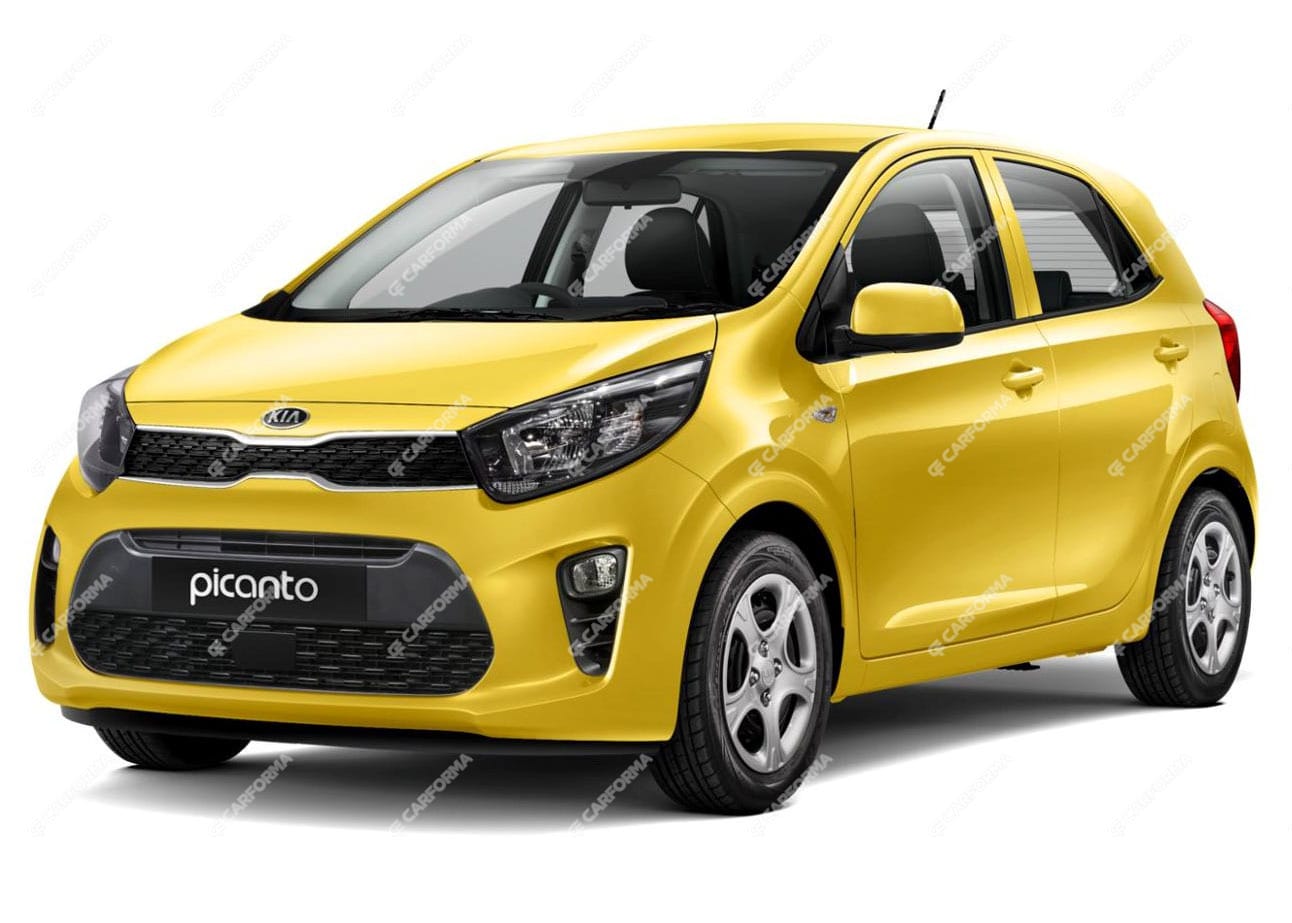 Ворсовые коврики на KIA Picanto III 2017 - 2025