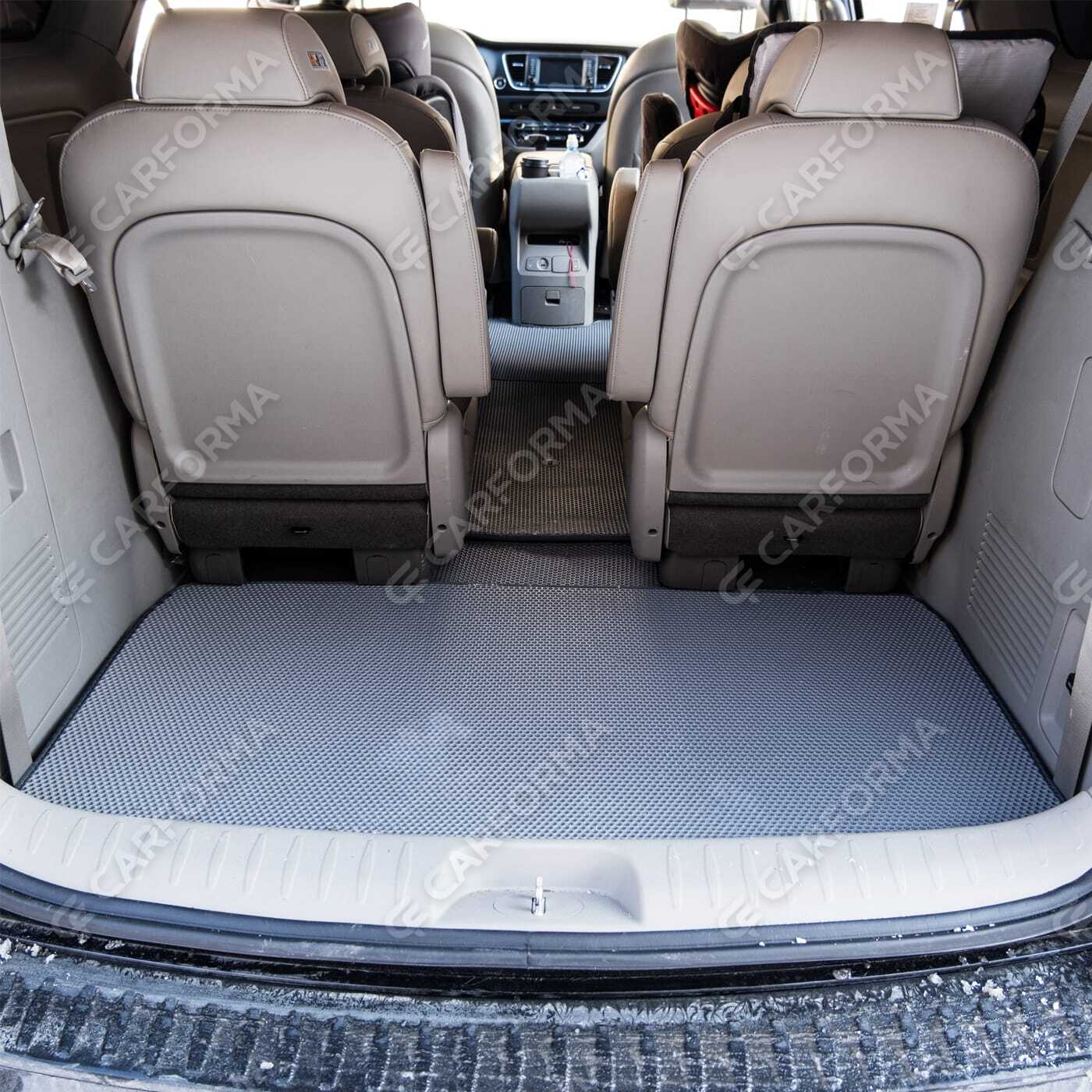 EVA коврики на KIA Carnival III 9 мест и 11 мест 2014&nbsp;-&nbsp;2021 в Волгограде