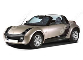 EVA коврики на Smart Roadster 2003 - 2006