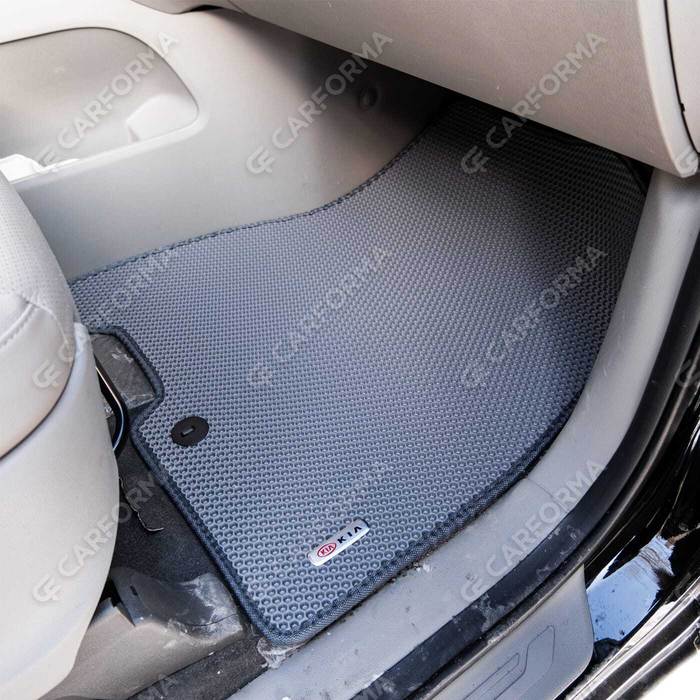 Ворсовые коврики на KIA Carnival III 7 мест 2014&nbsp;-&nbsp;2021 в Волгограде