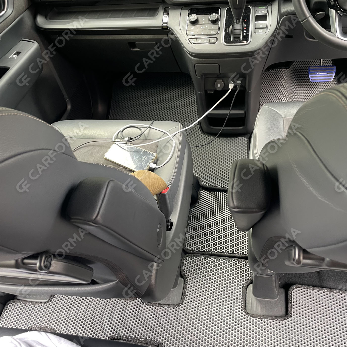 Ворсовые коврики на Honda StepWGN VI 2022&nbsp;-&nbsp;2026 в Волгограде