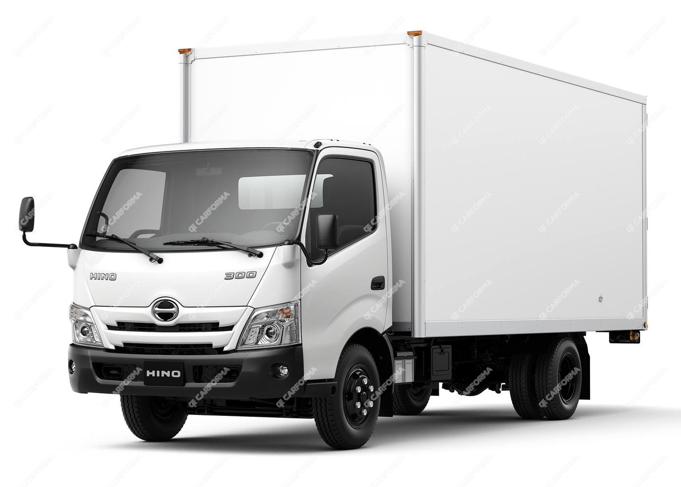 Ворсовые коврики на Hino 300 II широкая кабина 2011 - 2025