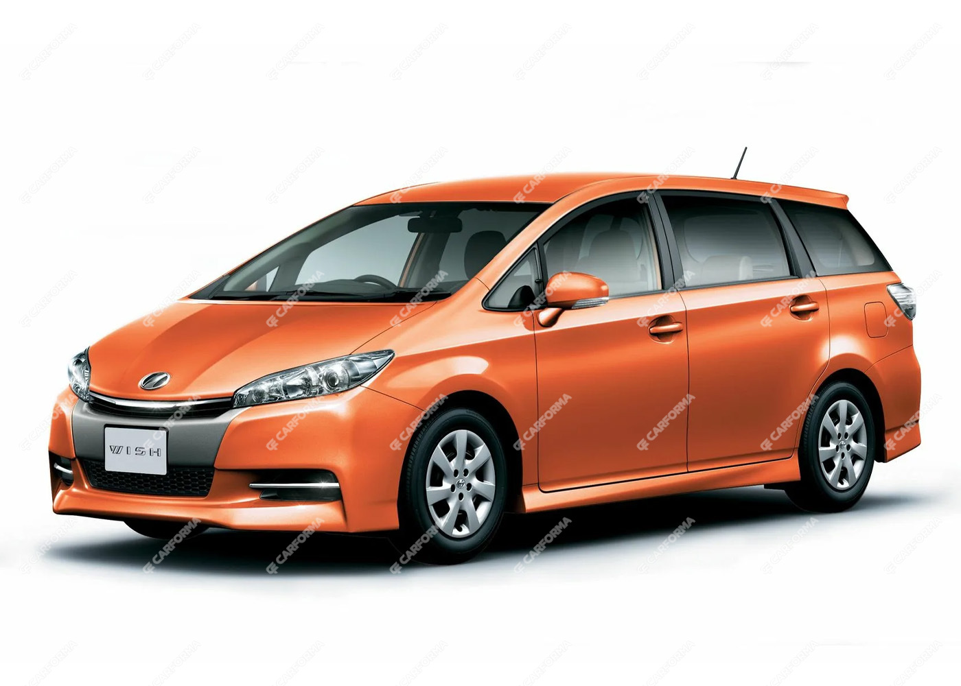 Ворсовые коврики на Toyota Wish II 2009 - 2017