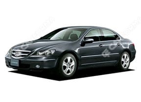 Ворсовые коврики на Honda Legend IV 2004 - 2012