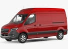 Ворсовые коврики на Mercedes Sprinter (W907/W910) 2018 - 2025 в Волгограде