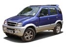 Ворсовые коврики на Daihatsu Terios I 1997 - 2006 в Волгограде