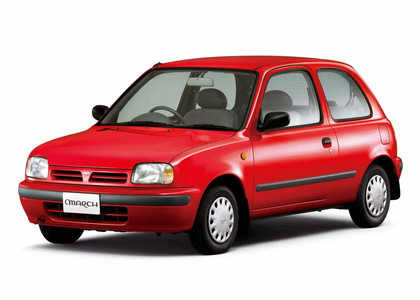 Ворсовые коврики на Nissan March (K11) 1992 - 2002 в Волгограде