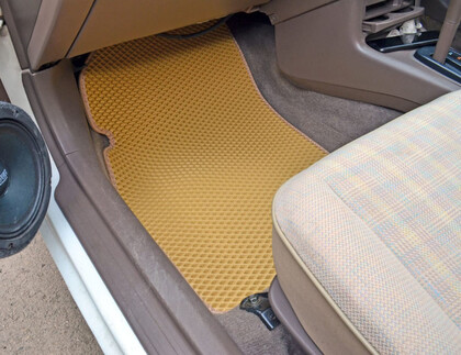 Ворсовые коврики на Toyota Cynos (L50) 1995 - 1999 в Волгограде