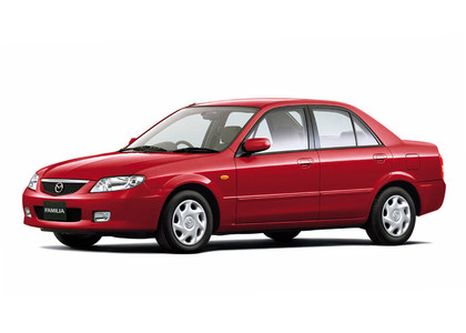 Ворсовые коврики на Mazda Familia (BJ) 1998 - 2003 в Волгограде