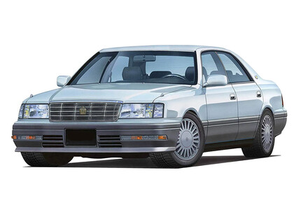 Ворсовые коврики на Toyota Crown (S150) 1995 - 2001 в Волгограде