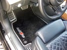 Ворсовые коврики на Audi S6 (C7) 2012 - 2018 в Волгограде