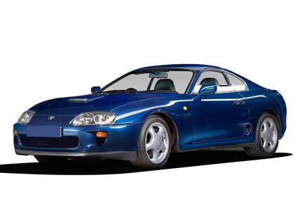 Ворсовые коврики на Toyota Supra (A80) 1993 - 2002 в Волгограде
