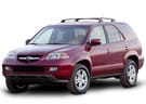 Ворсовые коврики на Acura MDX I 2000 - 2006 в Волгограде