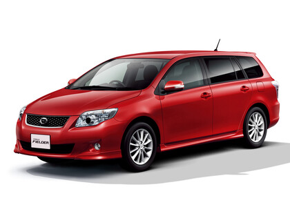 Ворсовые коврики на Toyota Corolla Fielder (E14) 2006 - 2012 в Волгограде