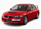 Ворсовые коврики на Mitsubishi Lancer Evolution IX 2005 - 2007 в Волгограде