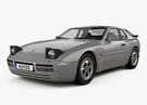Ворсовые коврики на Porsche 944 1981 - 1991 в Волгограде