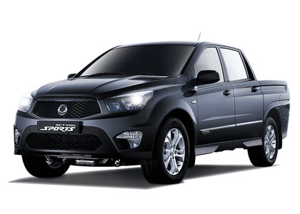 Ворсовые коврики на SsangYong Actyon Sports 2006 - 2016 в Волгограде