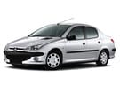 Ворсовые коврики на Peugeot 206 1998 - 2012 в Волгограде
