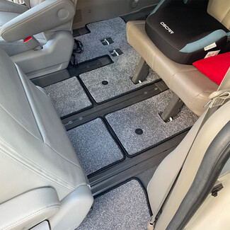 Ворсовые коврики на KIA Carnival III 7 мест 2014&nbsp;-&nbsp;2021 в Волгограде