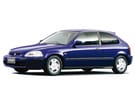 EVA коврики на Honda Civic VI 3d 1995 - 2001 в Волгограде