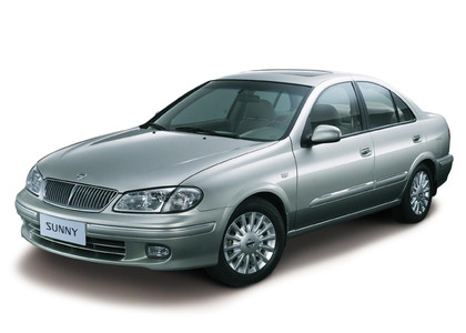 Ворсовые коврики на Nissan Sunny (N16) 2000 - 2005 в Волгограде