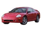 Ворсовые коврики на Mitsubishi Eclipse III 1999 - 2005 в Волгограде