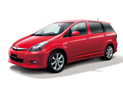 Ворсовые коврики на Toyota Wish I 2003 - 2009 в Волгограде