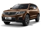 Ворсовые коврики на Geely Emgrand X7 второй рестайлинг 2019 - 2022 в Волгограде