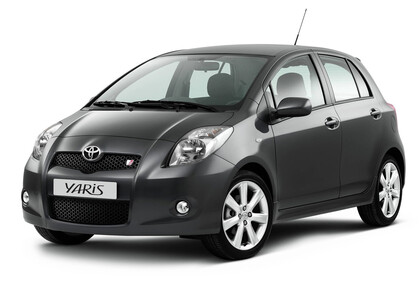 Ворсовые коврики на Toyota Yaris II 2005 - 2011 в Волгограде