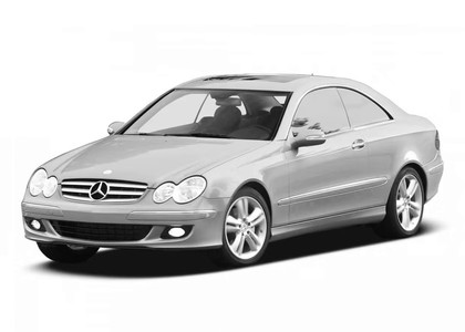 Коврики на Mercedes CLK (C209) 2002 - 2009 в Волгограде