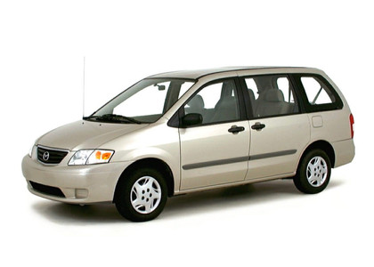 Ворсовые коврики на Mazda MPV II 1999 - 2006 в Волгограде