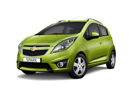 Ворсовые коврики на Chevrolet Spark III 2009 - 2023 в Волгограде