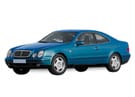 Ворсовые коврики на Mercedes CLK (C208) 1996 - 2003 в Волгограде